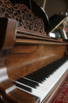 Panoramic keyboard shot